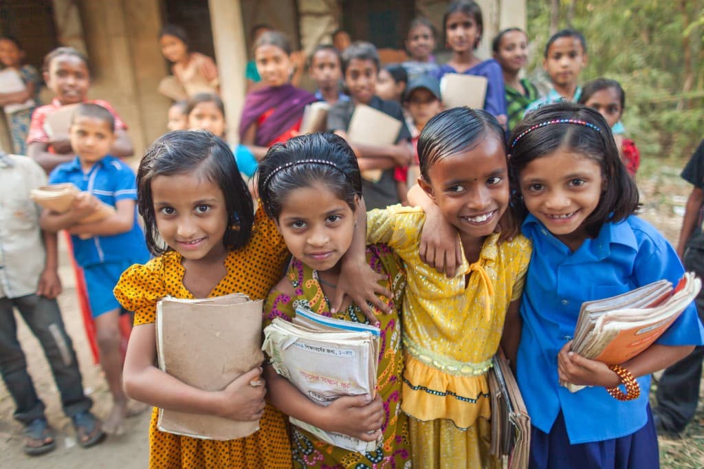 Children in school